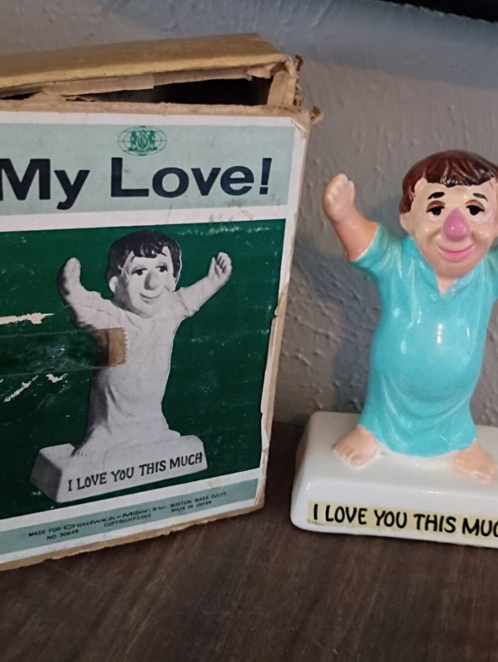 I Love You This Much Figurine - Chadwick 1969